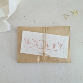 LABEL GROEIPAPIER BOTANISCH DOLLY