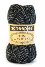 Scheepjes Stone washed XL Black Onyx 843