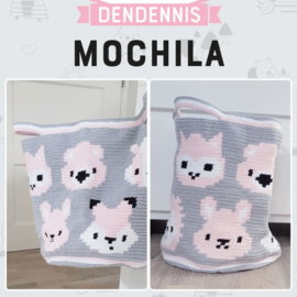 DenDennis Mochila tas Roze