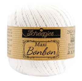 Scheepjes Maxi  Sweet Treat (Bonbon) 106 Snow White (wit)