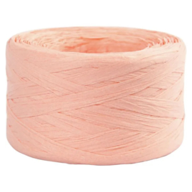 Papier Raffia garen - Lichtrose - 7-8mm