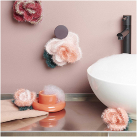 Ricorumi Bubble haakset Roos Romantic colours