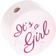 Houten kraal ''It's a Girl'' wit ''babyproof''
