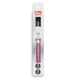 Prym  Wolhaaknaald ergonomisch 3 mm / 16 cm lang