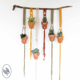 Durable Macramé pakket Botanische Wandhanger