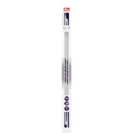 Prym ergonomics  breinaalden met knop -4,5 mm -40cm