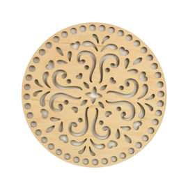 Durable Mandala 17cm Ø Berkenhout