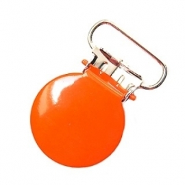 Speenclip rond Oranje 20mm