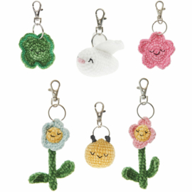 Ricorumi haakset "Sleutelhangers – Chingu Earth"