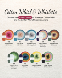 Scheepjes Cotton Whirl - 708 Pumpkin Spice