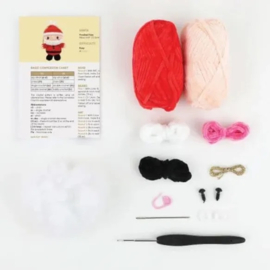 Anchor Amigurumi haakkit kersthanger 12,5cm Kerstman