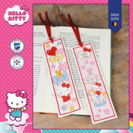 Bladwijzer Hello Kitty doodle heart setje van 2