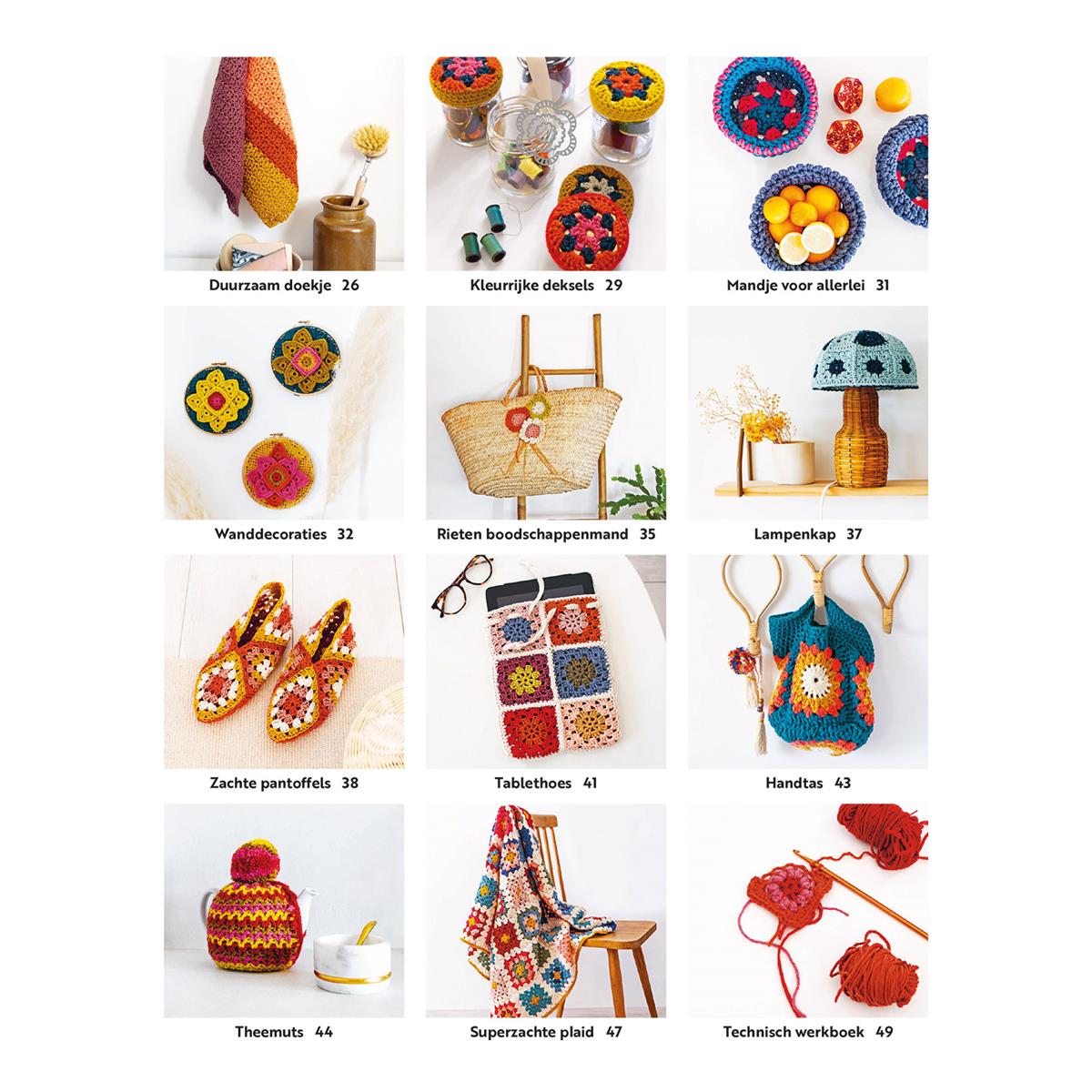 Boek Workshop Granny squares