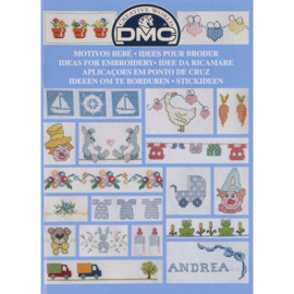 DMC Mini boekje ideeën om te borduren - baby en kinderen