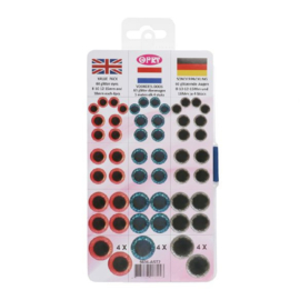 Opry Glitter dierenogen  8-18mm - 60 stuks - AST 2