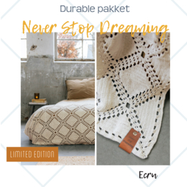 Durable Never Stop Dreaming pakket - ecru uitvoering