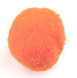 Pompom 30mm Oranje