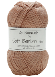 Go Handmade Soft Bamboo "Fine" Nude Beige