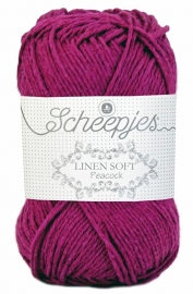 Scheepjes Linen Soft 603 Paarsfuchsia