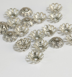 Filigraan kralenkap 12mm - 20stuks - beadscap