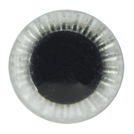 Uilenogen 10 mm Wit Kristal