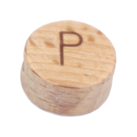 Durable houten letterkraal P