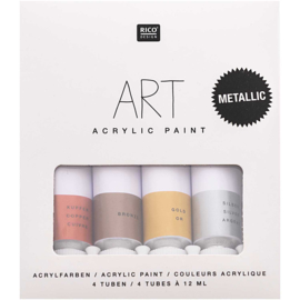 Rico Art Acrylic Paint Metallic