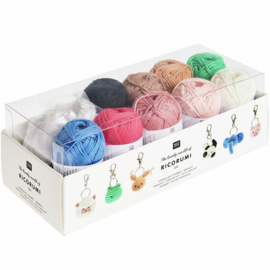 Ricorumi haakset "Sleutelhangers – Chingu Animals"