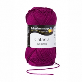 Catania katoen 128 Paars Fuchsia