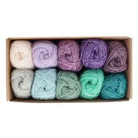 Scheepjes Stone Washed colour pack Chakras - 10x25gr