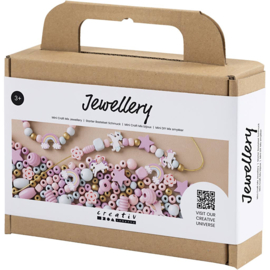 Mini Creatieve Box Sieraden, Pastel kleuren