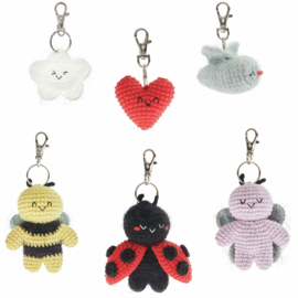 Ricorumi haakset "Sleutelhangers – Chingu Sky"