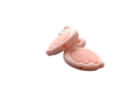 Siliconen kraal Flamingo - Roze