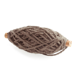 Jute koord - Flaxcord - Dark Brown