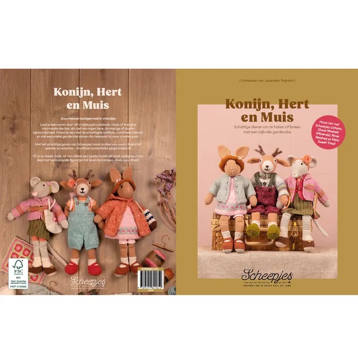 Konijn, Hert en Muis NL - Jacquelien Twijnstra