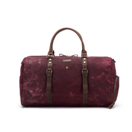 Della Q Canvas Weekendtas rood