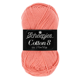 Cotton 8 Scheepjes 650 Donkerzalm