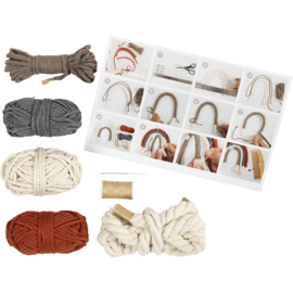 Mini Creatieve Box Macrame - Regenboog