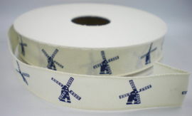 Lint met molen print -16mm