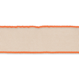 Organza lint 16mm breed Oranje