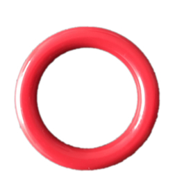 Durable Plastic Ringetje 40 mm Rood - 5 stuks