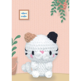 DMC Amigurumi XXL kit dieren haken 17cm - Poes