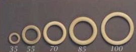 Houten beuken ring  3,5 cm