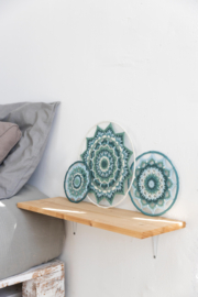 Katia Garen en fourniturenpakket voor set mandalas - blauw/groene tinten