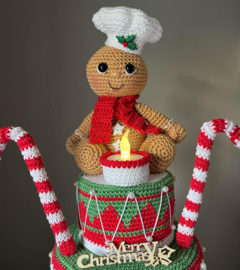 Houten decoratie Merry Christmas