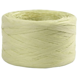 Papier Raffia garen - Lichtgroen - 7-8mm