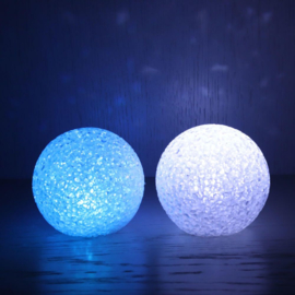 LED lichtbal - lichtbol 8cm wit
