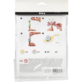 Mini creatieve set - Vingerpoppen