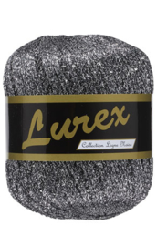 Lammy Yarn Lurex garen 19 ZilverGrijs