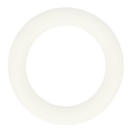 Opry siliconen bijtring  55mm kleur 009 Wit